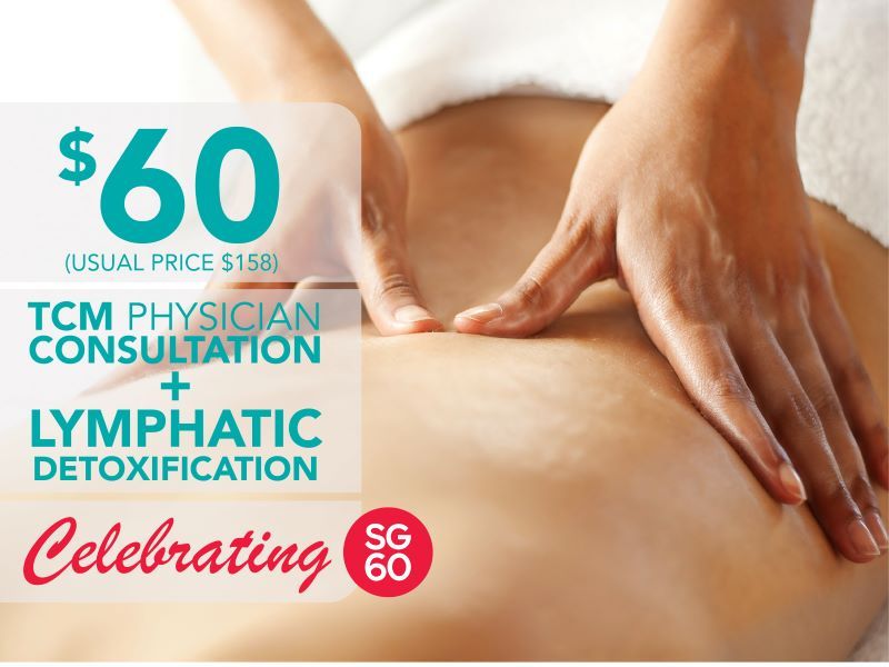Photo of Liang Yi TCM - Physician Consultation + Lymphatic Detoxification at $60 nett (U.P. $158)