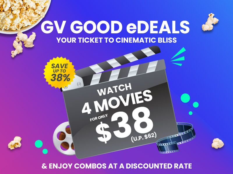 Photo of GV Good eDeals: Your Ticket to Cinematic Bliss at only $38!