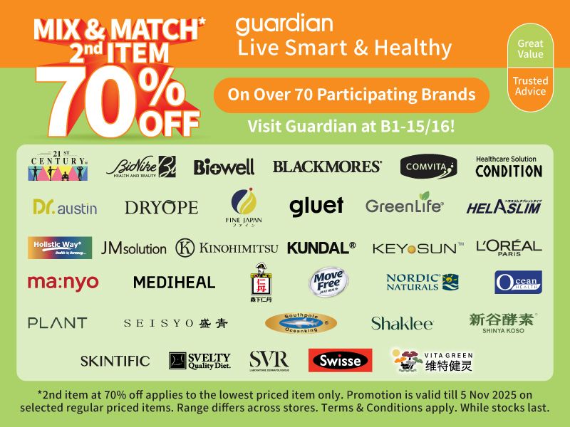 Photo of Mix and Match - 2nd Item 70% OFF