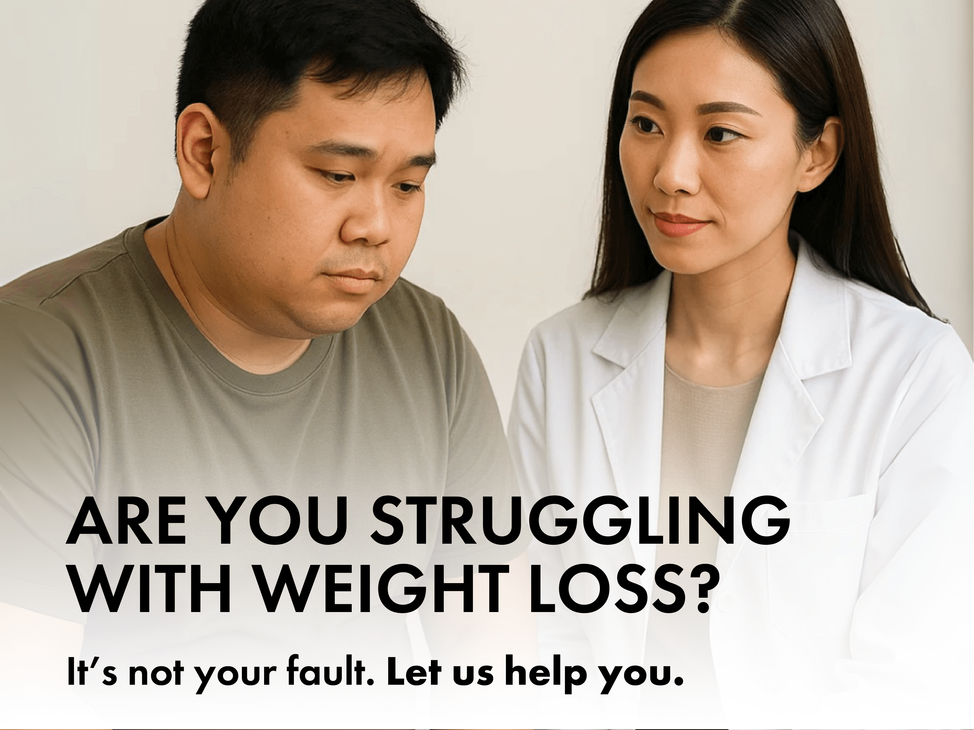 Photo of ARE YOU STRUGGLING WITH WEIGHT LOSS?
