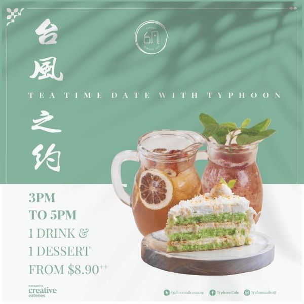 Photo of Typhoon Cafe: 3pm-5pm 1 Drink & 1 Dessert From $8.90++