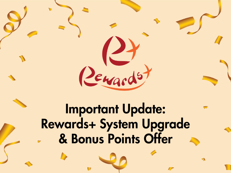 Photo of Important Update: Rewards+ System Upgrade